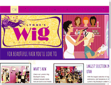 Tablet Screenshot of lynneswigboutique.com